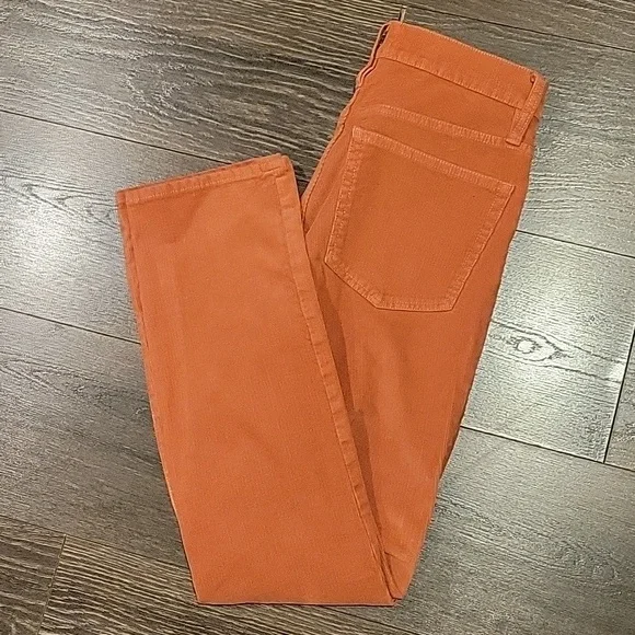 ❤️ NWOT! J CREW CORDUROY HIGH RISE VINTAGE SLIM STRAIGHT JEANS / PANTS, 4 (27) - Picture 7 of 7